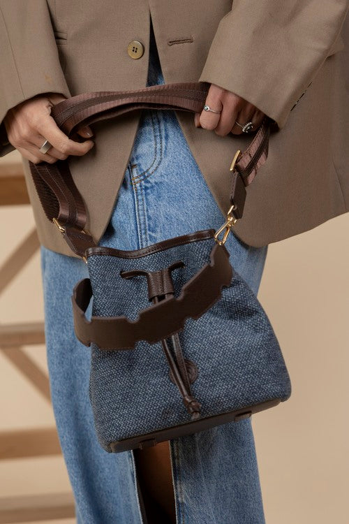 Mini Pampa - Denim/Café