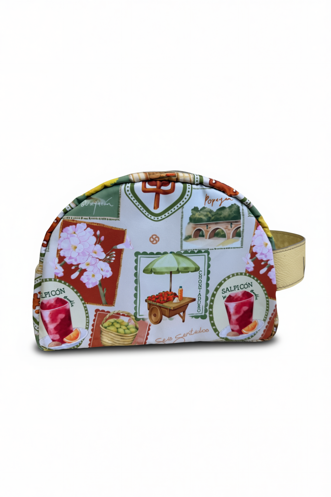 Cosmetiquera Estampada - Cuero Butter Yellow image 2