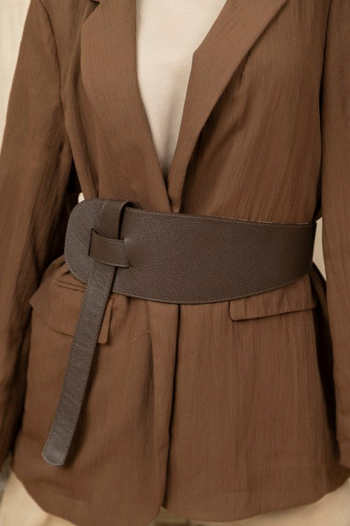 Cinturón Amazona - Vaca/Café image 1