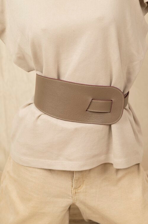 Cinturón Amazona - Vinotinto/Tierra image 1