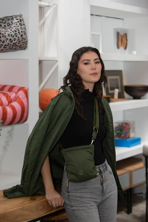 Portacelular Aqua - Verde Oliva image 1